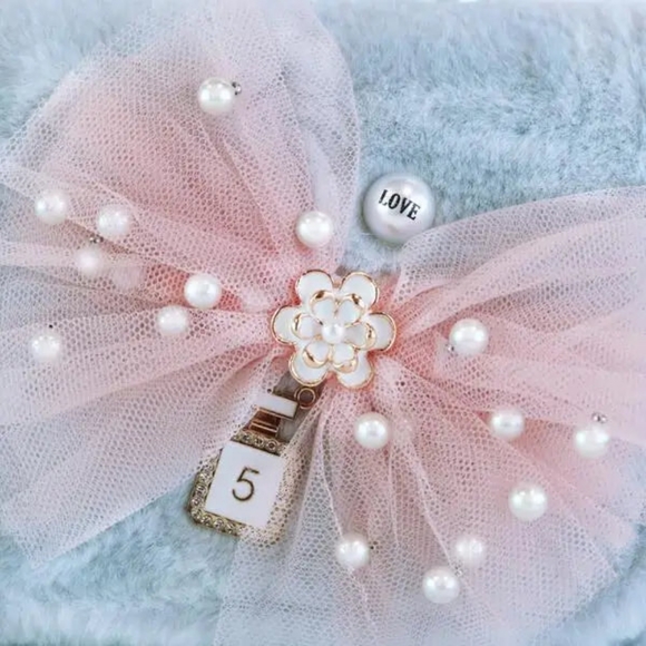 'Lady Porsche' Blue Purse (Mom Version) - Picture 3 of 5